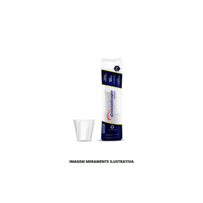 COPO - CRISTALCOPO - 50ml PS TRANSPARENTE - 100un
